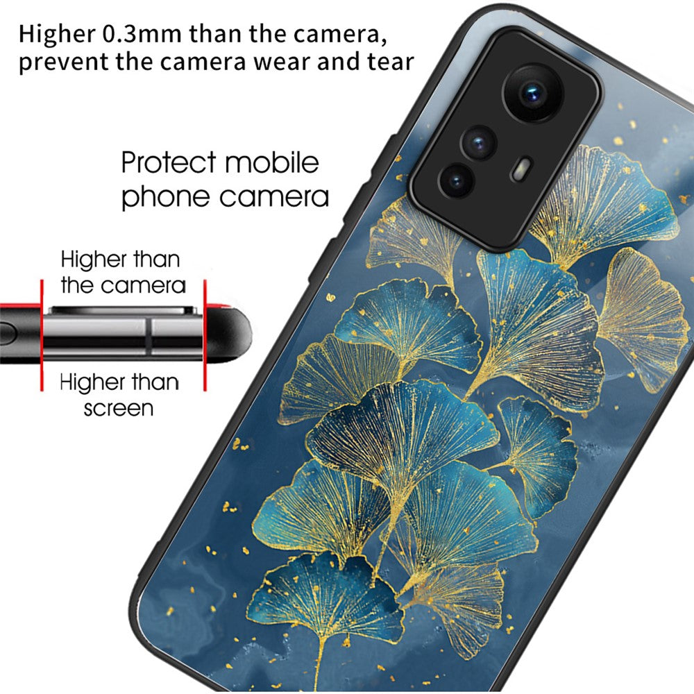 Xiaomi Redmi Note 12S 4G-skal med mönstertryck och skyddande mobilskydd