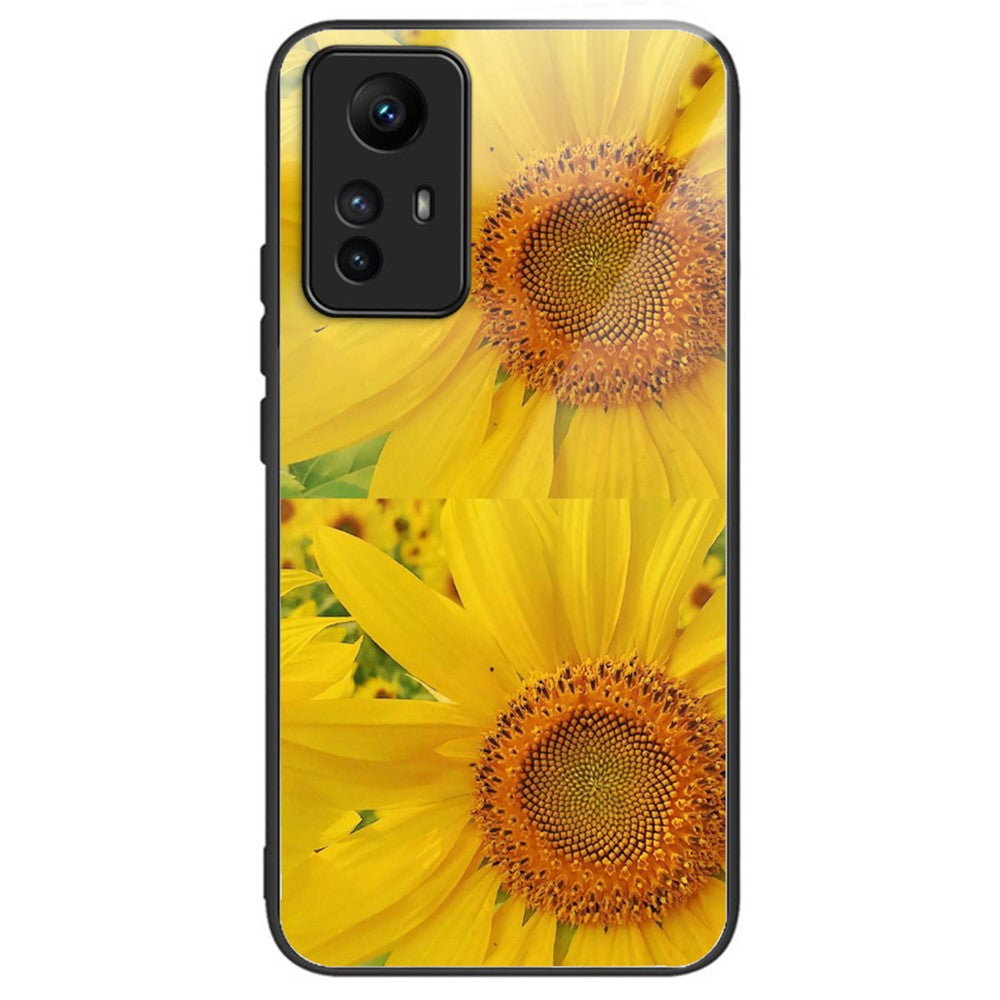 Xiaomi Redmi Note 12S 4G-skal med mönstertryck och skyddande mobilskydd