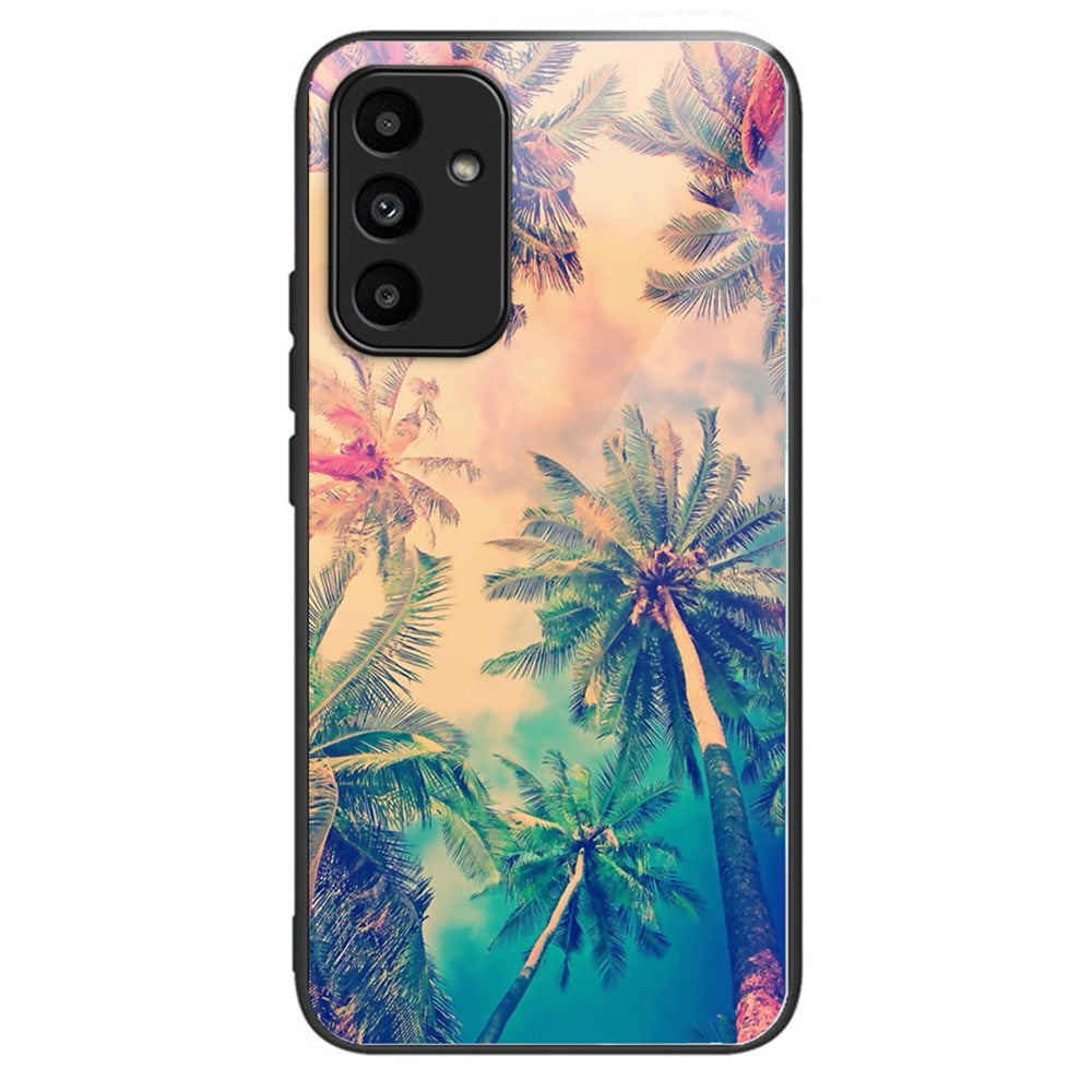 Til Samsung Galaxy A15 4G / 5G Hærdet Glas Cover Faldsikker Beskyttelse Mønsterprint