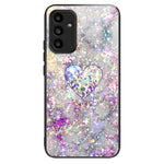 Til Samsung Galaxy A15 4G / 5G Hærdet Glas Cover Faldsikker Beskyttelse Mønsterprint