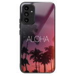 Til Samsung Galaxy A15 4G / 5G Hærdet Glas Cover Faldsikker Beskyttelse Mønsterprint