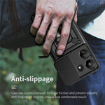 For Xiaomi Redmi 13C 4G / Poco C65 4G Case Anti-scratch TPU+PC Kickstand Phone Cover