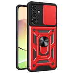 For Samsung Galaxy A05s 4G Cell Phone Case Slide Lens Protection Kickstand Back Shell