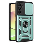 Til Samsung Galaxy A15 4G / A15 5G Cover Skydelågsbeskyttelse Anti-fald PC+TPU Beskyttende Skal