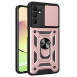 Til Samsung Galaxy A15 4G / A15 5G Cover Skydelågsbeskyttelse Anti-fald PC+TPU Beskyttende Skal