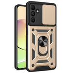 Til Samsung Galaxy A15 4G / A15 5G Cover Skydelågsbeskyttelse Anti-fald PC+TPU Beskyttende Skal
