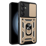 For Samsung Galaxy A35 5G Case Slim-Fit PC+TPU Kickstand Protective Back Shell