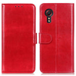 PU Leather Cover for Samsung Galaxy Xcover7 Crazy Horse Texture Cell Phone Cases