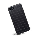 Til iPhone 7 / 8 / SE (2020) / SE (2022) Cover Krokodillemønstret PU-læder+PC+TPU Telefoncover