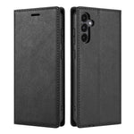 BKS-001 For Samsung Galaxy A55 5G Case Magnetic Shock Absorbing Leather Phone Cover