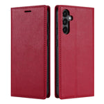 BKS-001 For Samsung Galaxy A55 5G Case Magnetic Shock Absorbing Leather Phone Cover