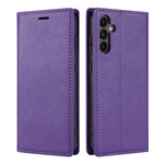 BKS-001 For Samsung Galaxy A35 5G Magnetic Case PU Leather+TPU Card Holder Phone Cover