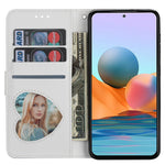 For Samsung Galaxy A35 5G Case Glitter Phone Stand Leather Drop-proof Cover with Zipper Pocket