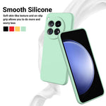 For OnePlus 12 5G Liquid Silicone Phone Case with Soft Anti-Scratch Lining
