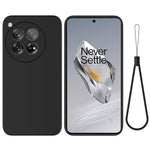For OnePlus 12 5G Liquid Silicone Phone Case with Soft Anti-Scratch Lining