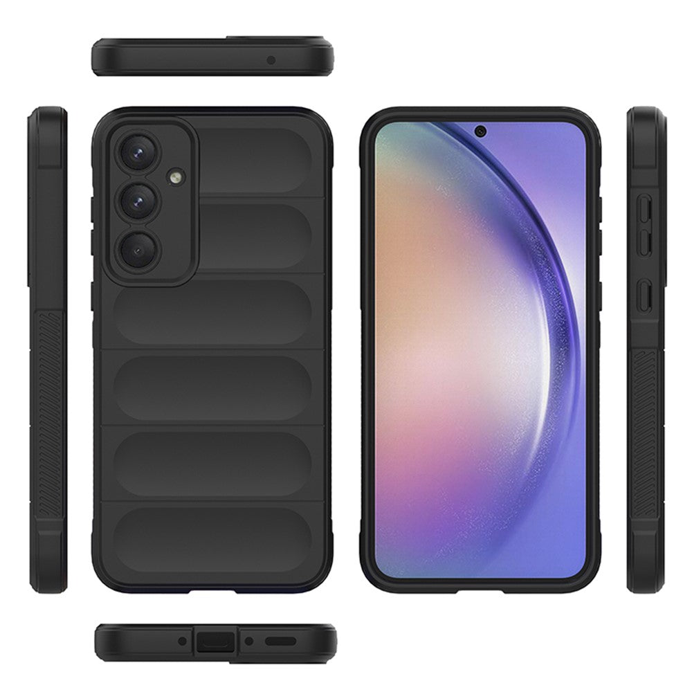 Til Samsung Galaxy A35 5G Mobiltelefonetui Faldsikring TPU Cover