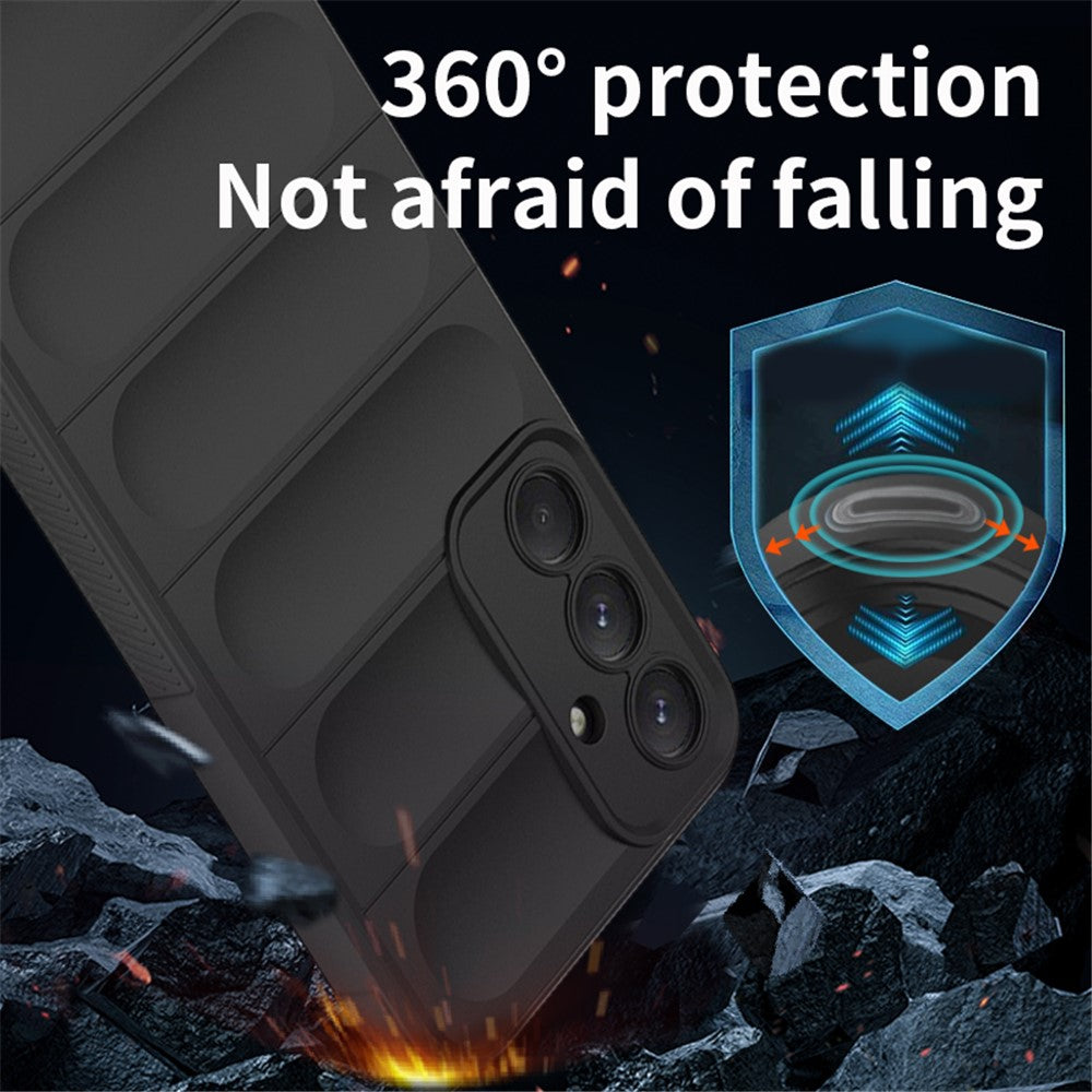 Til Samsung Galaxy A35 5G Mobiltelefonetui Faldsikring TPU Cover