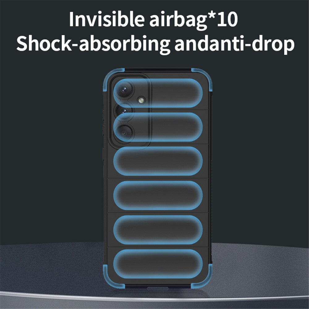 Til Samsung Galaxy A35 5G Mobiltelefonetui Faldsikring TPU Cover