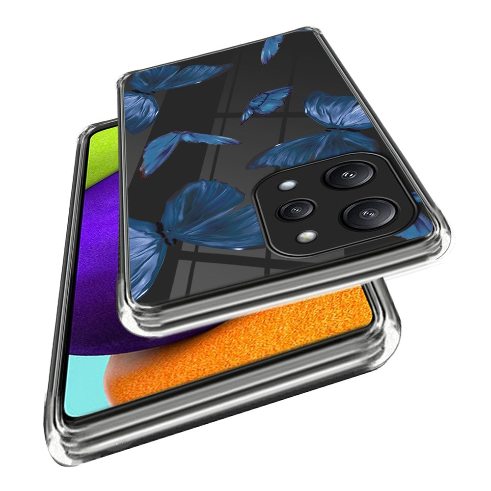 For Xiaomi Redmi 12 5G (Global) / Poco M6 Pro 5G TPU Case Phone Cover with Pattern Printing