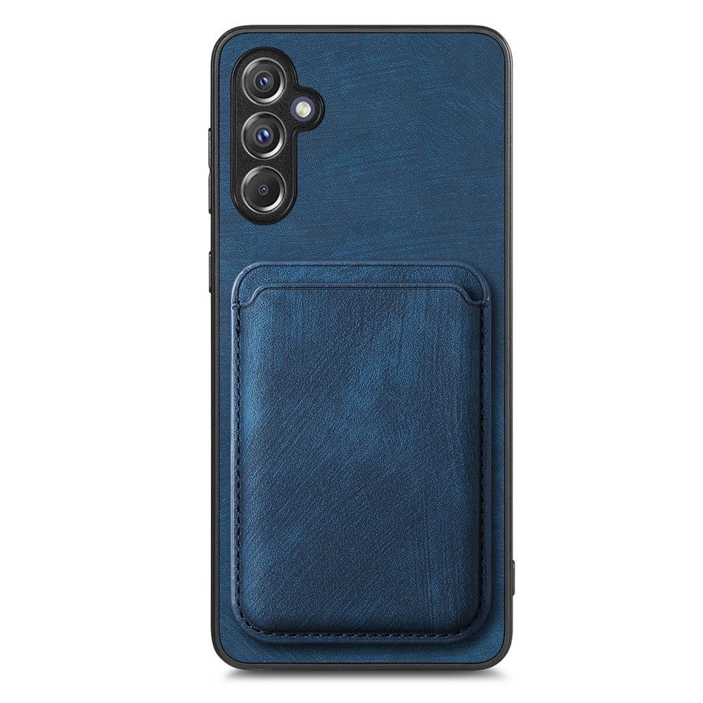 For Samsung Galaxy A15 4G / 5G Magnetic Case Leather Back Cover with Detachable Card Holder
