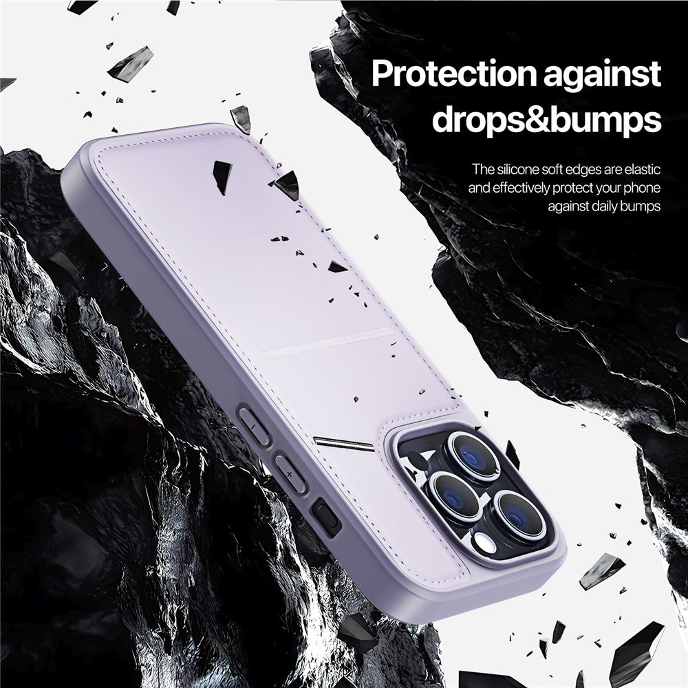 DUX DUCIS Rafi II Series iPhone 13 Pro Fodral Kortfack RFID-blockering Skydd