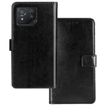 IDEWEI Til Asus ROG Phone 8 5G / Phone 8 Pro 5G Pung Etui Læder Crazy Horse Tekstur Telefonbeskytter
