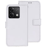 IDEWEI For Xiaomi Redmi Note 13 5G Wallet Case Leather Crazy Horse Texture Phone Cover
