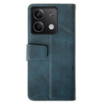 IDEWEI For Xiaomi Redmi Note 13 5G Cell Phone Case Calf Texture Leather Card Slots Cover