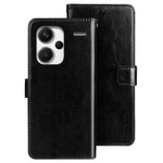 IDEWEI För Xiaomi Redmi Note 13 Pro+ 5G Skal Crazy Horse Korthållare mobilskydd