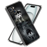 For iPhone 15 Soft TPU Case Mobile Phone Cover IMD Pattern Printing