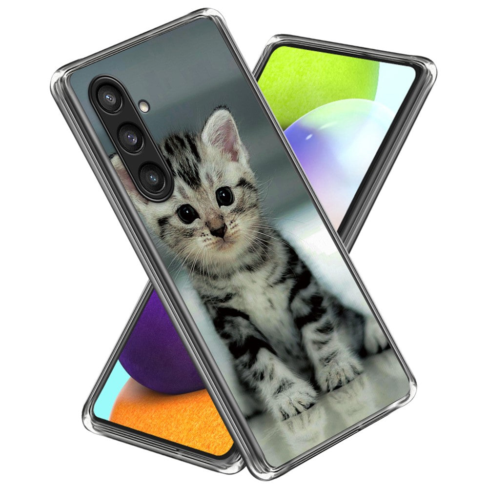 For Samsung Galaxy S23 FE Phone Case Protective Cover IMD Pattern Printing