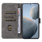 For Xiaomi Redmi K70E 5G / Poco X6 Pro 5G Wallet Case RFID Blocking Phone Cover with Hand Strap