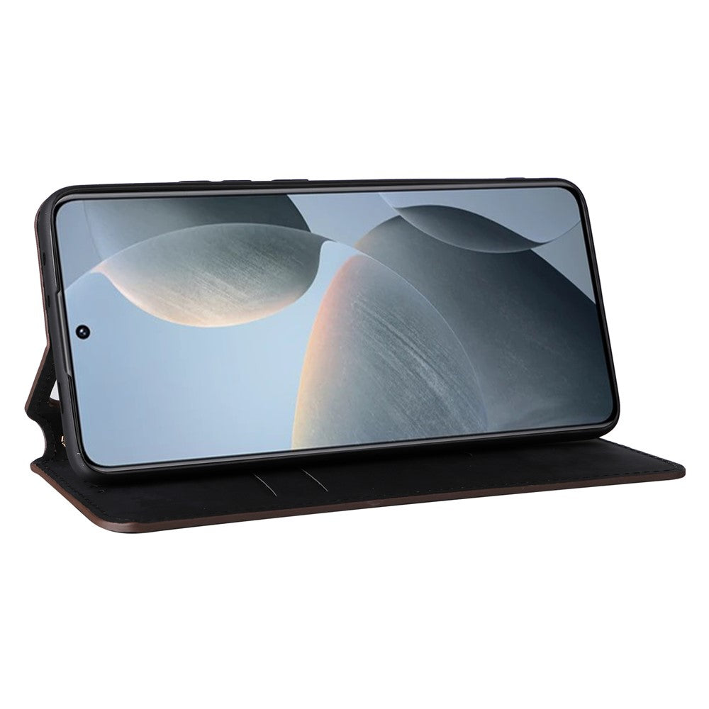 Xiaomi Redmi K70E 5G / Poco X6 Pro 5G-skal med rombmönster i läder