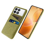 For Xiaomi Poco F6 Pro 5G / Redmi K70 5G / K70 Pro 5G Case with Card Slots Cloth Texture Phone Cover