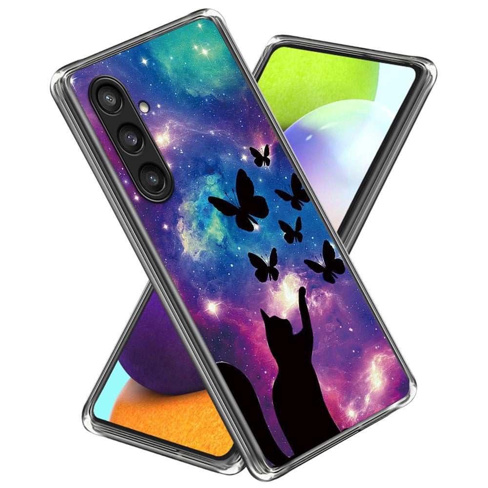 For Samsung Galaxy S24+ TPU Protective Case Art Pattern Printing Phone Cover