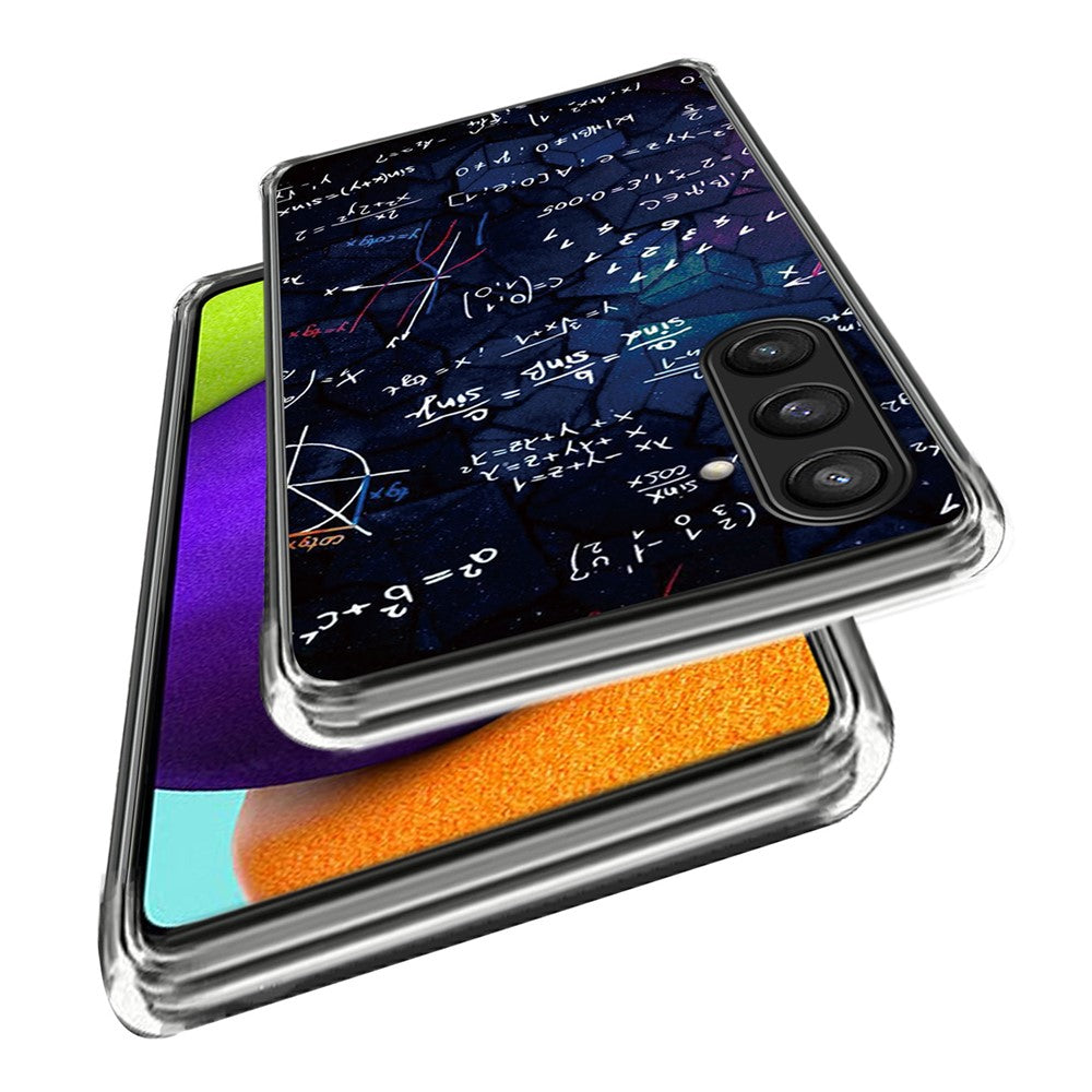 For Samsung Galaxy S24 Phone Case Thin Flexible TPU Back Cover IMD Pattern