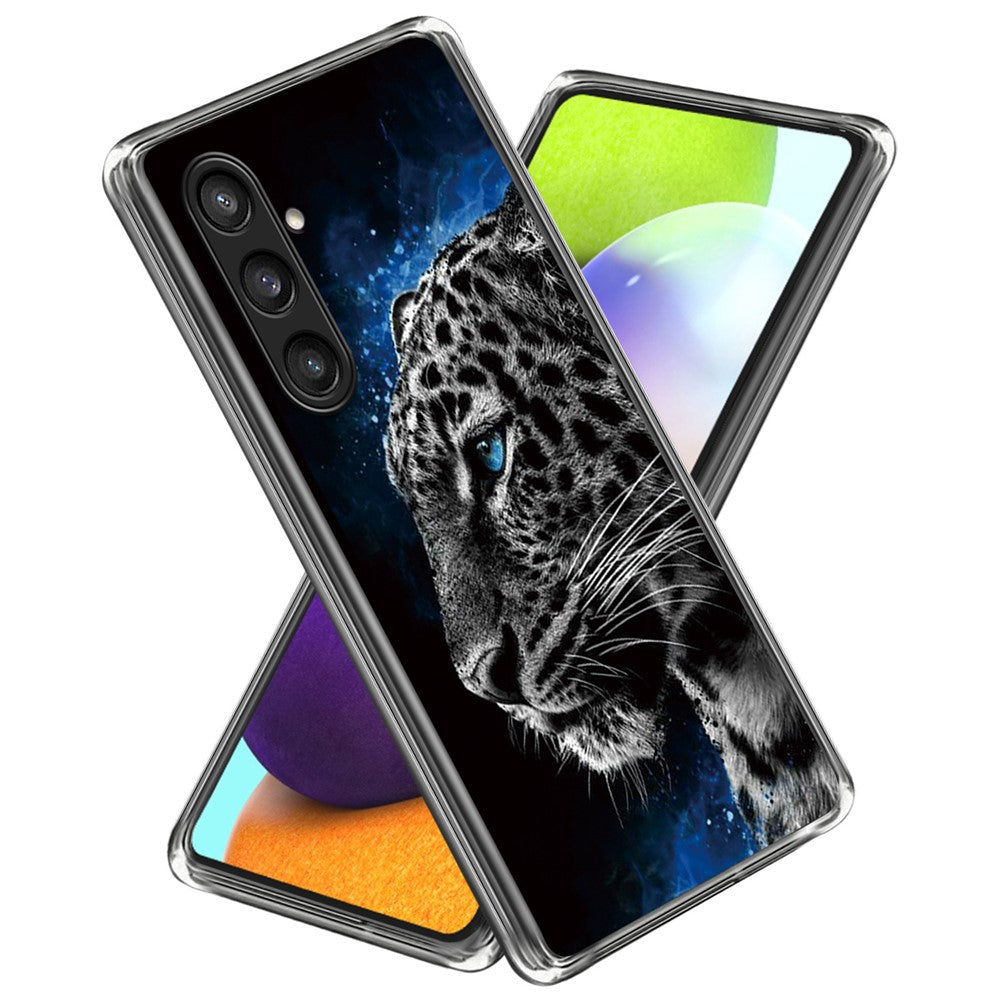 For Samsung Galaxy S24 Phone Case Thin Flexible TPU Back Cover IMD Pattern