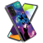Til Samsung Galaxy A15 4G / 5G TPU Cover med Mønsterprint Ridsefast Stødabsorberende