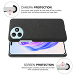For Honor X50i+ 5G Anti-Scratch Phone Case Cloth+PC Protection Phone Cover