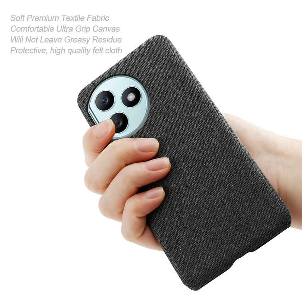 For Honor X50i+ 5G Anti-Scratch Phone Case Cloth+PC Protection Phone Cover