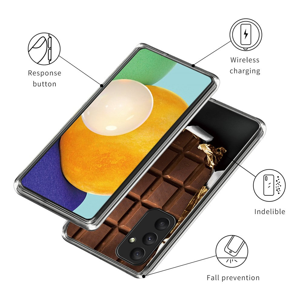 For Samsung Galaxy A35 5G Case Soft TPU Slim Phone Cover Pattern Printing