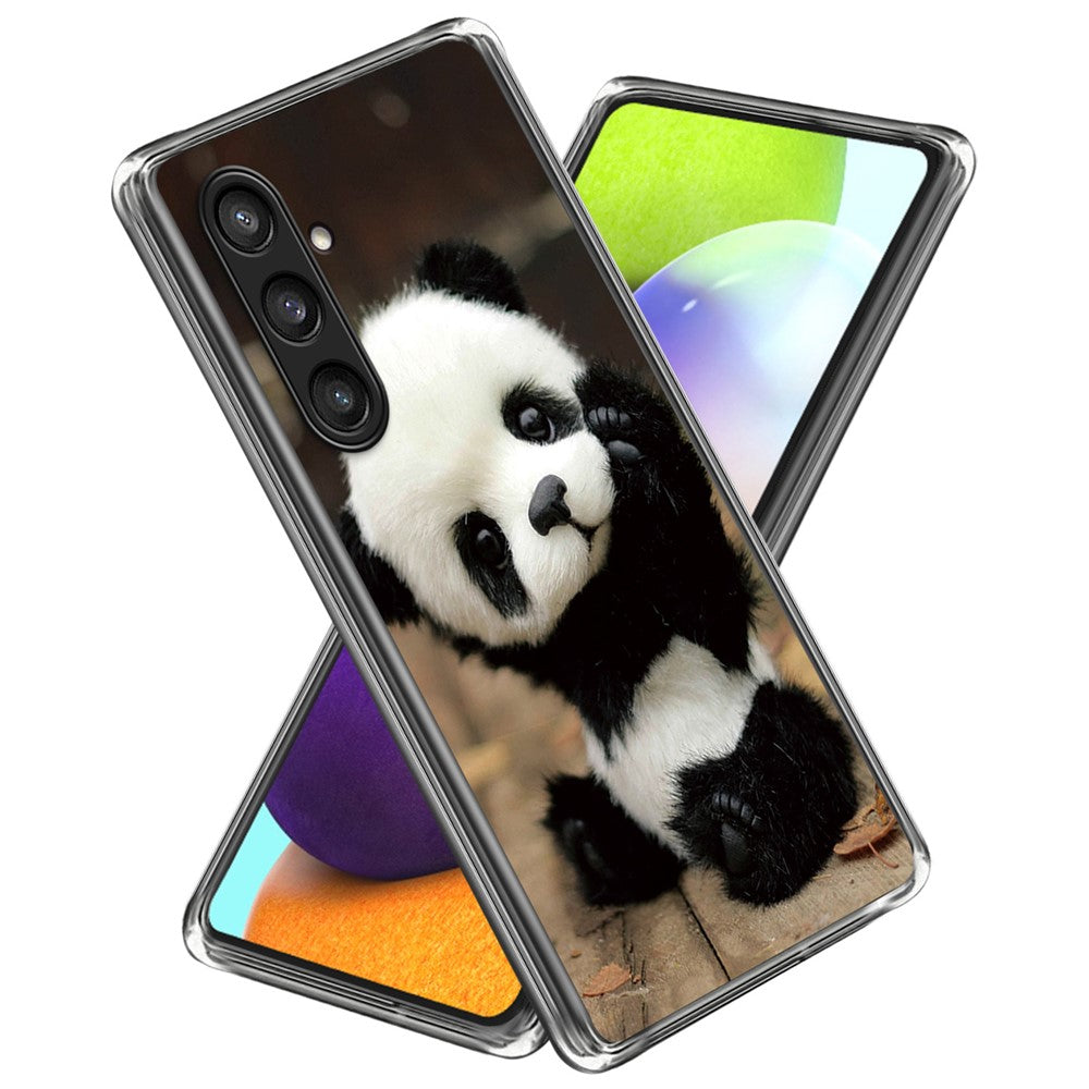 For Samsung Galaxy S23 FE Phone Cover Soft TPU Case with Pattern Printing