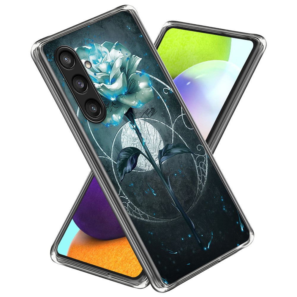 For Samsung Galaxy S23 FE Phone Cover Soft TPU Case with Pattern Printing