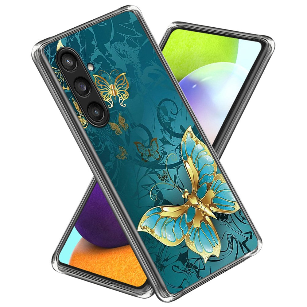 For Samsung Galaxy S23 FE Phone Cover Soft TPU Case with Pattern Printing