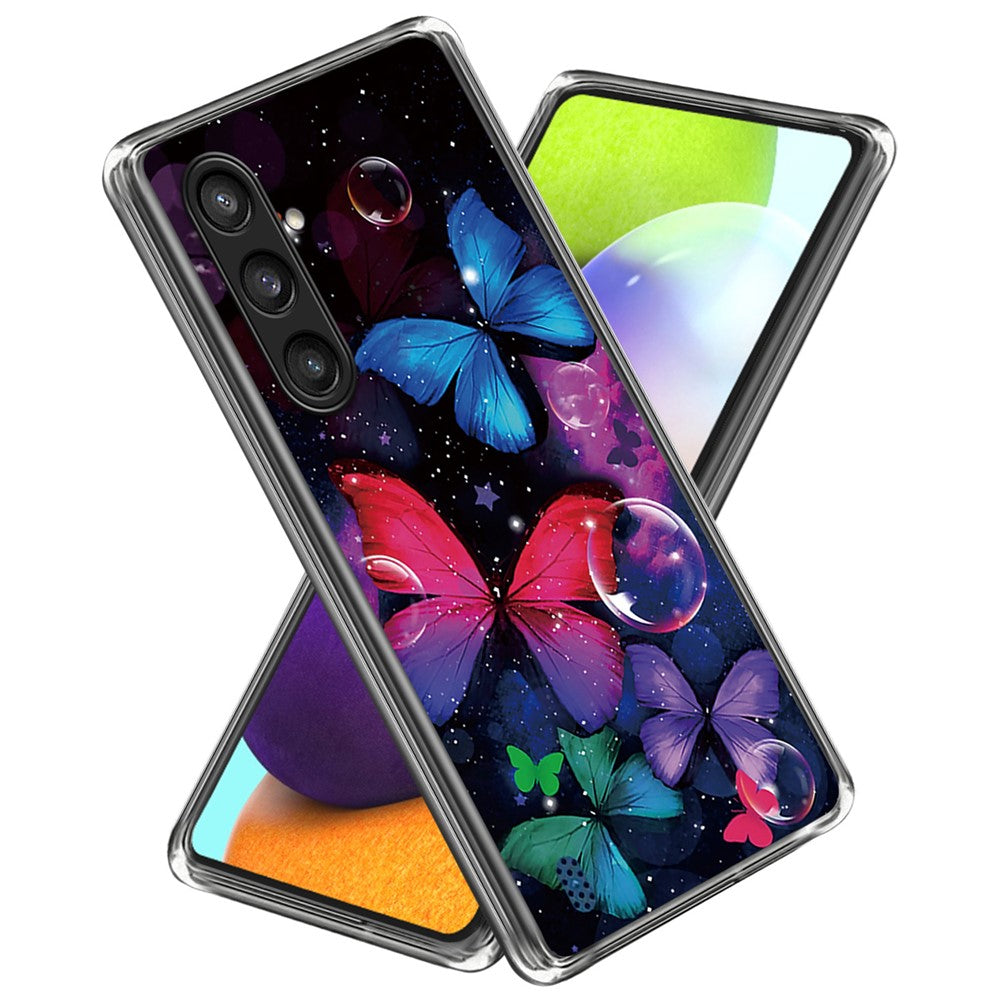 For Samsung Galaxy S23 FE Phone Cover Soft TPU Case with Pattern Printing