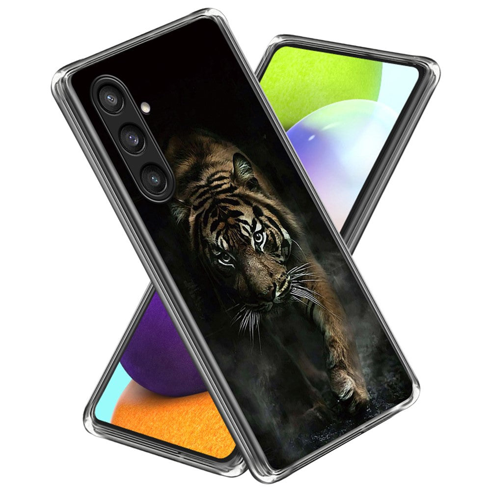 For Samsung Galaxy S23 FE Phone Cover Soft TPU Case with Pattern Printing