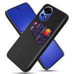 For Huawei nova 12 Pro 5G / nova 12 Ultra 5G Card Slot Phone Case PU Leather Coated Hard PC Cover