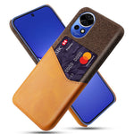 For Huawei nova 12 Pro 5G / nova 12 Ultra 5G Card Slot Phone Case PU Leather Coated Hard PC Cover