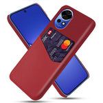 For Huawei nova 12 Pro 5G / nova 12 Ultra 5G Card Slot Phone Case PU Leather Coated Hard PC Cover