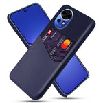 For Huawei nova 12 Pro 5G / nova 12 Ultra 5G Card Slot Phone Case PU Leather Coated Hard PC Cover